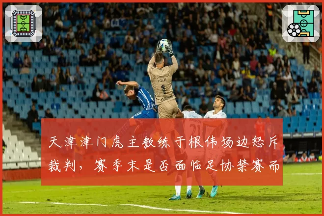 天津津门虎主教练于根伟场边怒斥裁判,赛季末是否面临足协禁赛而影响续约?