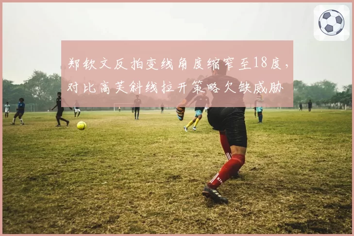 郑钦文反拍变线角度缩窄至18度,对比高芙斜线拉开策略欠缺威胁